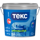 Краска для стен и потолка ТЕКС интерьерная Моющаяся 0,9л белая Профи А