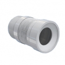 Удлинитель для унитаза АниПласт гибкий выпуск d110 мм L 212-320мм