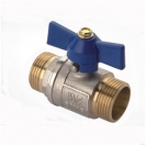 Кран шаровой Нр/Нр бабочка 1/2"