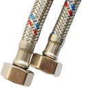 Подводка для воды гайка/гайка нержавеющая сталь 0,5м