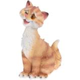 Фигура садовая ЗАБАВНЫЙ РЫЖИЙ КОТ  /7