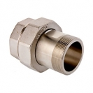 341VTr. Сгон прямой ВР-НР никель (боченок) VALTEC 1/2"