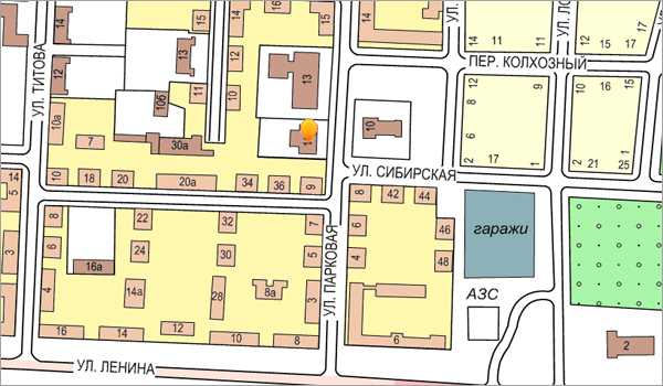16 парковая карта
