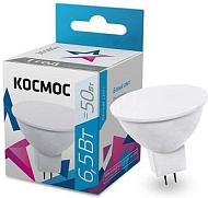 Лампа светодиодная JCDR 6.5Вт 220В GU5.3 4500К Космос LkecLED6.5wJCDRC45
