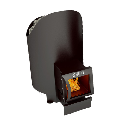 Печь для бани Grill'D Aurora 160 long black (12-18 куб)
