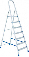 Стремянка СИБРТЕХ 7 ступений 1,4м алюминиевая