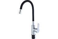 TSB-732-BL02 Смеситель для кухни TSARSBERG черный, гибкий излив