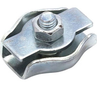 Зажим для троса SIMPLEX 2мм оцинкованный 2шт/пакет