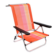 Кресло ORANGE на низких ножках 5 положений 79x62x75 см  2,2 кг