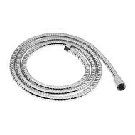 Душевой шланг ZEIN Z19PS, 200 см, цинковые гайки 1/2", запрессовочная втулка латунь, хром