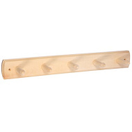 Вешалка 5-ти рожковая липа 45*6,5*7 см