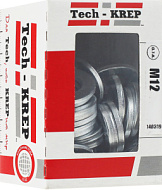 Шайба Tech-Krep DIN125а плоская оцинкованная М12 50шт/коробка