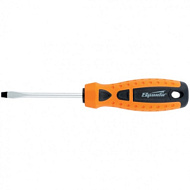 11766 Отвертка "Point", SL5,0 х 100 мм, CrV, 2-х компонентная рукоятка//Sparta