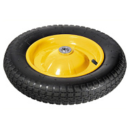 Колесо к тачке пневматическое 3.00-8 (d колеса 360мм, d ступицы 16мм, L ступицы 89мм)