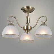 Люстра MDP40621/3 AB античная латунь 3х40W E27 d480 h290, SN23