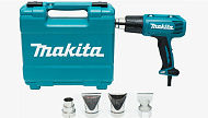 Термопистолет Makita HG5030K (1600Вт, 300-500л\м,350\500грС,4 насадки)