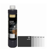 Краска колеровочная ИЖ SOLEX 11, 0,75л,черный
