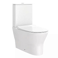 Унитаз напольный Vinchi Rietti  безободковый с быстросъемным сиденьем микролифт