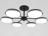 Люстра 003-6(S2) BK (1) 6*8*LED Черный