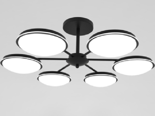 Люстра 003-6(S2) BK (1) 6*8*LED Черный