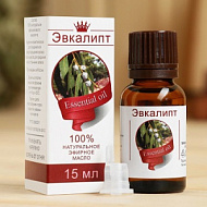 Эфирное масло «Эвкалипт», флакон- капельница, аннотация, 15 мл, дезинфицирующее