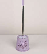 Ерш для унитаза Delphinium, хром, пластик