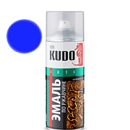 Грунт-эмаль 3 в 1 по ржавчине KUDO  0,52л , синяя