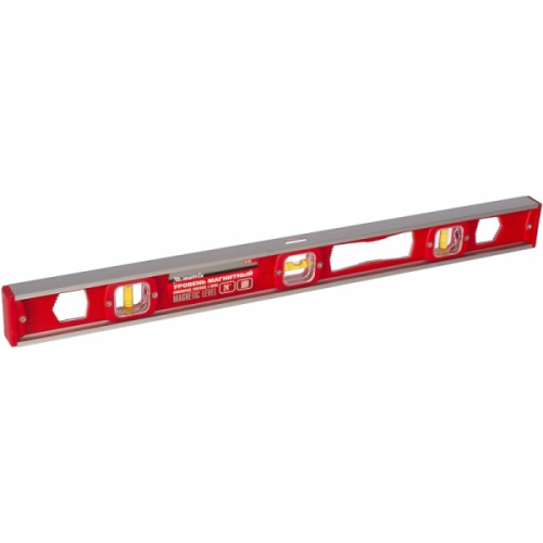 33701 Уровень магнитный MATRIX, 460 мм, 3 глазка