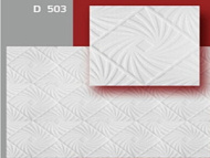 Плита Decor-Ek потолочная D503 белая в упаковке 2м2