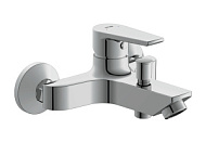 63061 Смеситель для ванны Cersanit Vero, хром, без аксессуаров, короткий излив