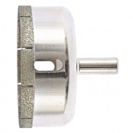 726687 Сверло Сибртех по стеклу и керамической плитке, 68 х 55 мм, цилиндр. хв.