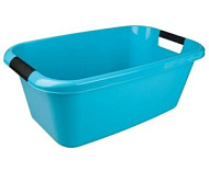 Таз 20л Lica, прямоугольный с ручками, микс