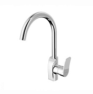 S0805C Смеситель для кухни AWP Teza с высоким поворотным изливом, хром