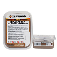 Шпаклевка по дереву ZERWOOD SHD латексная орех 0,3кг