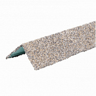 Угол внешний металл Hauberk 1.25 м Серо - Бежевый