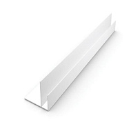 Профиль F-образный для ПВХ панелей 10мм