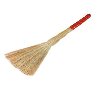 Веник сорго 5-ти лучевой ручка в оплетке большой