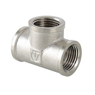 Тройник ВР никель VALTEC 1"