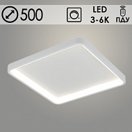 Светильник 2531/500 WT белый 66W LED 3000К-6000К d500 ПДУ диммер, GNV23