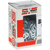 Шайба Tech-Krep DIN125а плоская оцинкованная М6 300шт/коробка