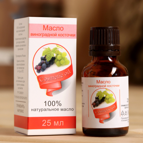 Эфирное масло «Виноградная косточка», 100% натуральное, 25 мл