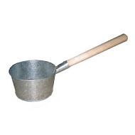 Ковш банный оцинкованный 2 л/2,5 л