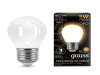 Лампа светодиодная GAUSS Filament Шар E27 5Вт 4100К OPAL