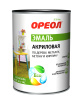 Эмаль универсальная Ореол акриловая  0,9 кг, желтая глянцевая