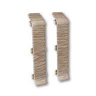 203 Соединитель Лексида 80мм Дуб беленый (2шт/блистер)