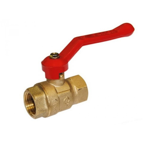 Кран шаровый DN20 вн*вн 3/4" рычаг латунь