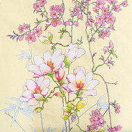 Постельное белье"Этель" дуэт Мелиса 143*215 см-2 шт, 220*240 см, 70*70 см -2 шт, 100%хл, бязь 125 г/м2