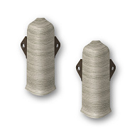 363 Угол наружный Лексида 80мм с крепежом Акация винтажная (2шт/блистер)