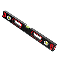 Уровень Matrix алюминиевый, усиленный, фрезерованный, 3 глазка, 600 мм