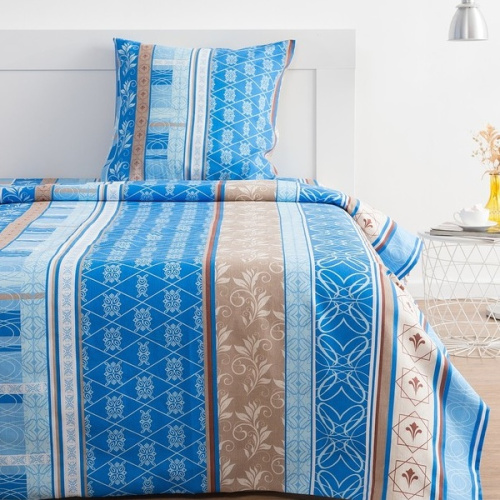 Постельное бельё 1,5 сп. Экономь и Я «Винтаж (вид 3)» 147×215, 150×215, 70×70-1шт, 120г/м², бязь, 100%хл, 4494376